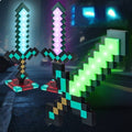 LED Light up Plastic Sword with Sound Lightsaber Flashing Stick Glowing Wand for 2 - 4 Year Olds Unisex Party Toys