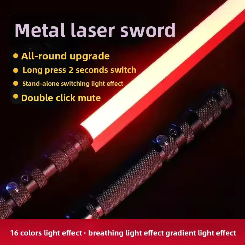 Luminous Toy Laser Sword Cross-border 16 Colors Durable Plastic Dueling Lightsaber