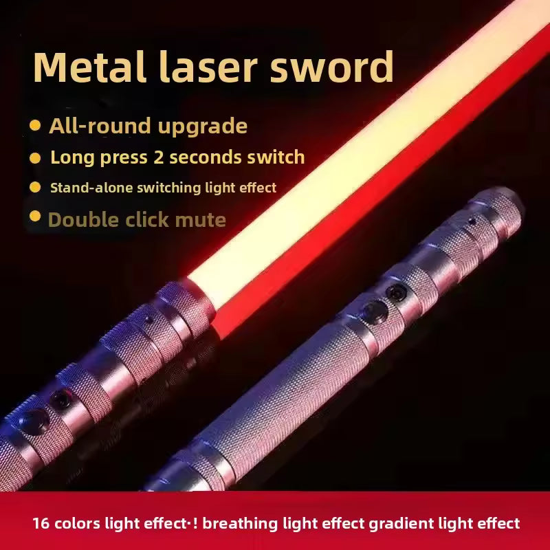 Luminous Toy Laser Sword Cross-border 16 Colors Durable Plastic Dueling Lightsaber