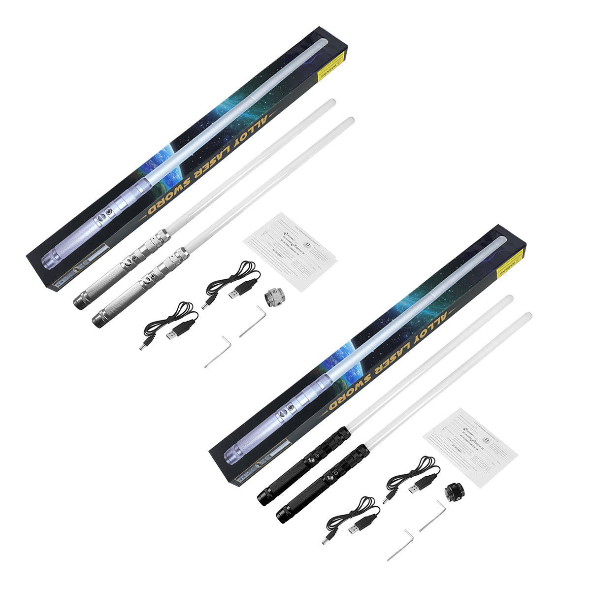 Luminous Toy Laser Sword Cross-border 16 Colors Durable Plastic Dueling Lightsaber