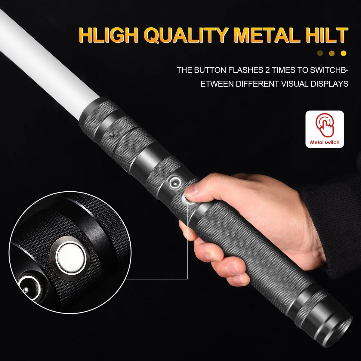Luminous Toy Laser Sword Cross-border 16 Colors Durable Plastic Dueling Lightsaber